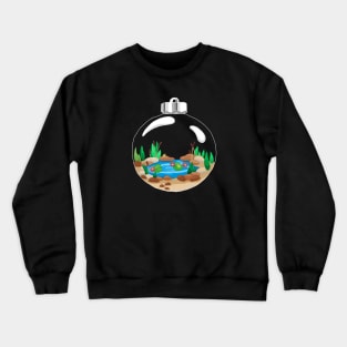 Frog pond christmas bulb Crewneck Sweatshirt